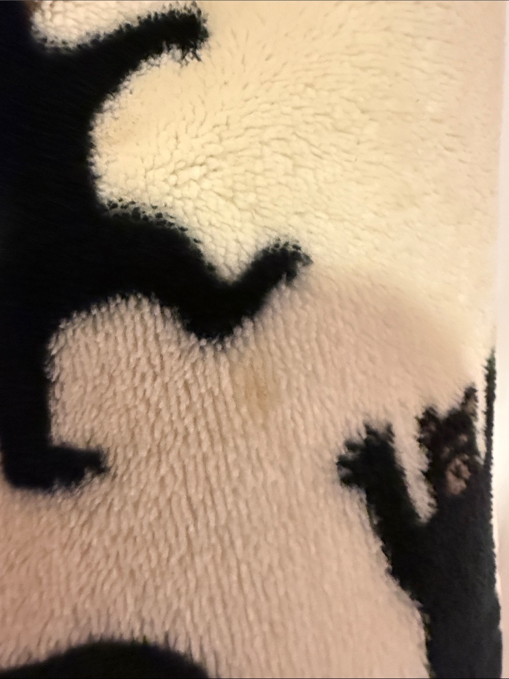 Mom & Me Hooded Fleece Robe with Black Bear Print - Picture 11 of 14
